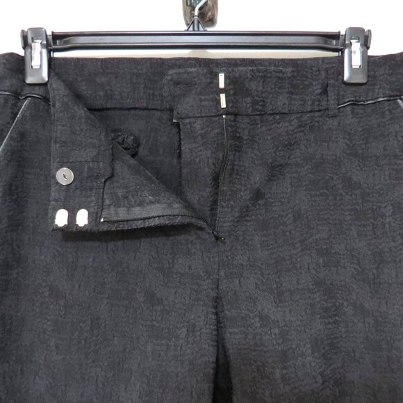 SOHO Apparel Ltd. Black Textured Dress Pant Size 16 - Picture 8 of 11